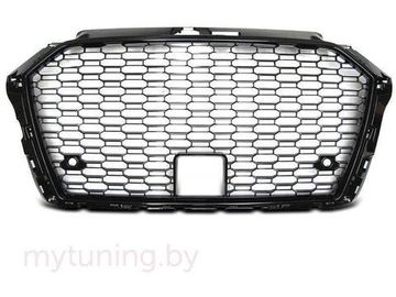 Решетка радиатора RS3 STYLE GLOSSY BLACK для Audi A3 V8 FL