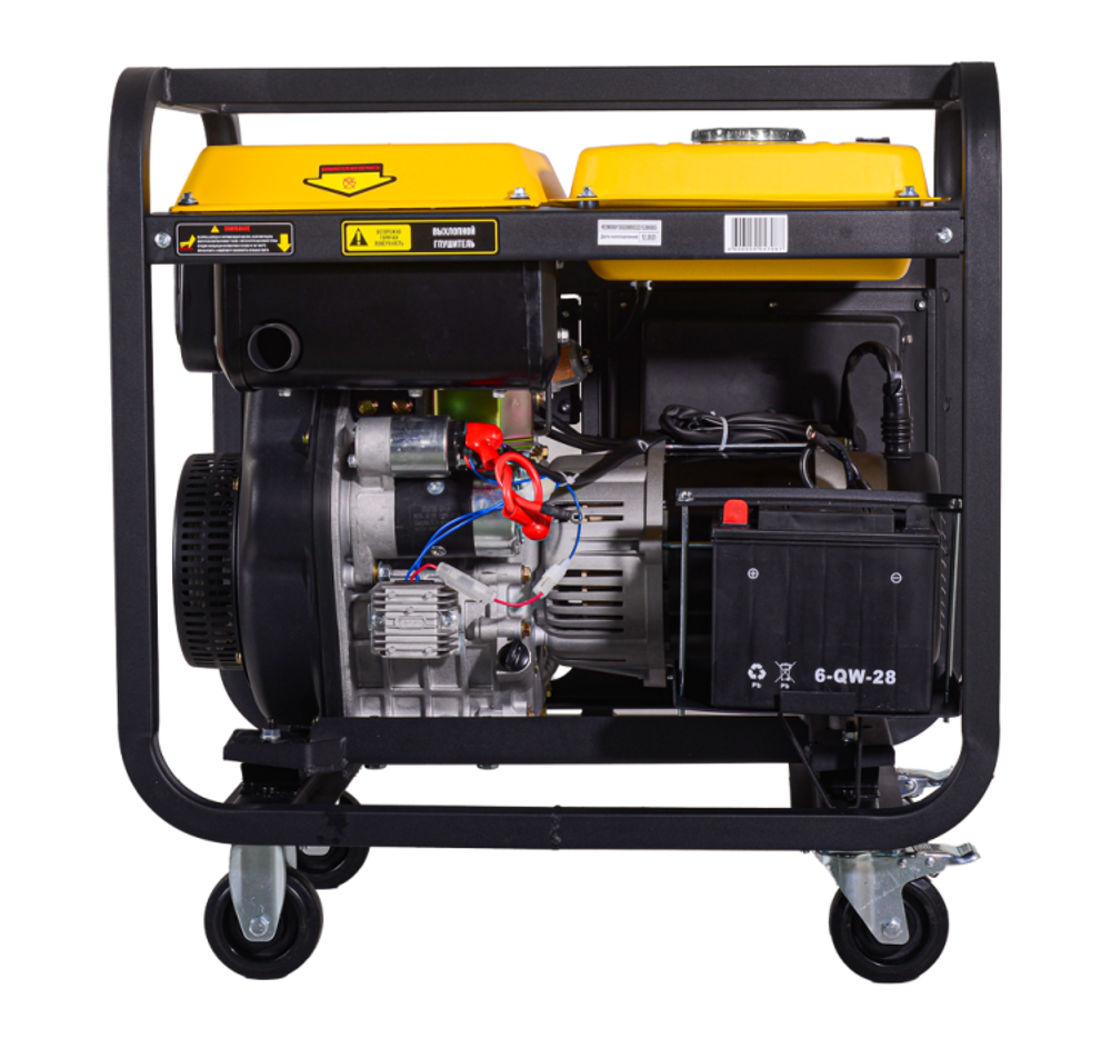 Электрогенератор дизельный LDG 7000LXА Huter