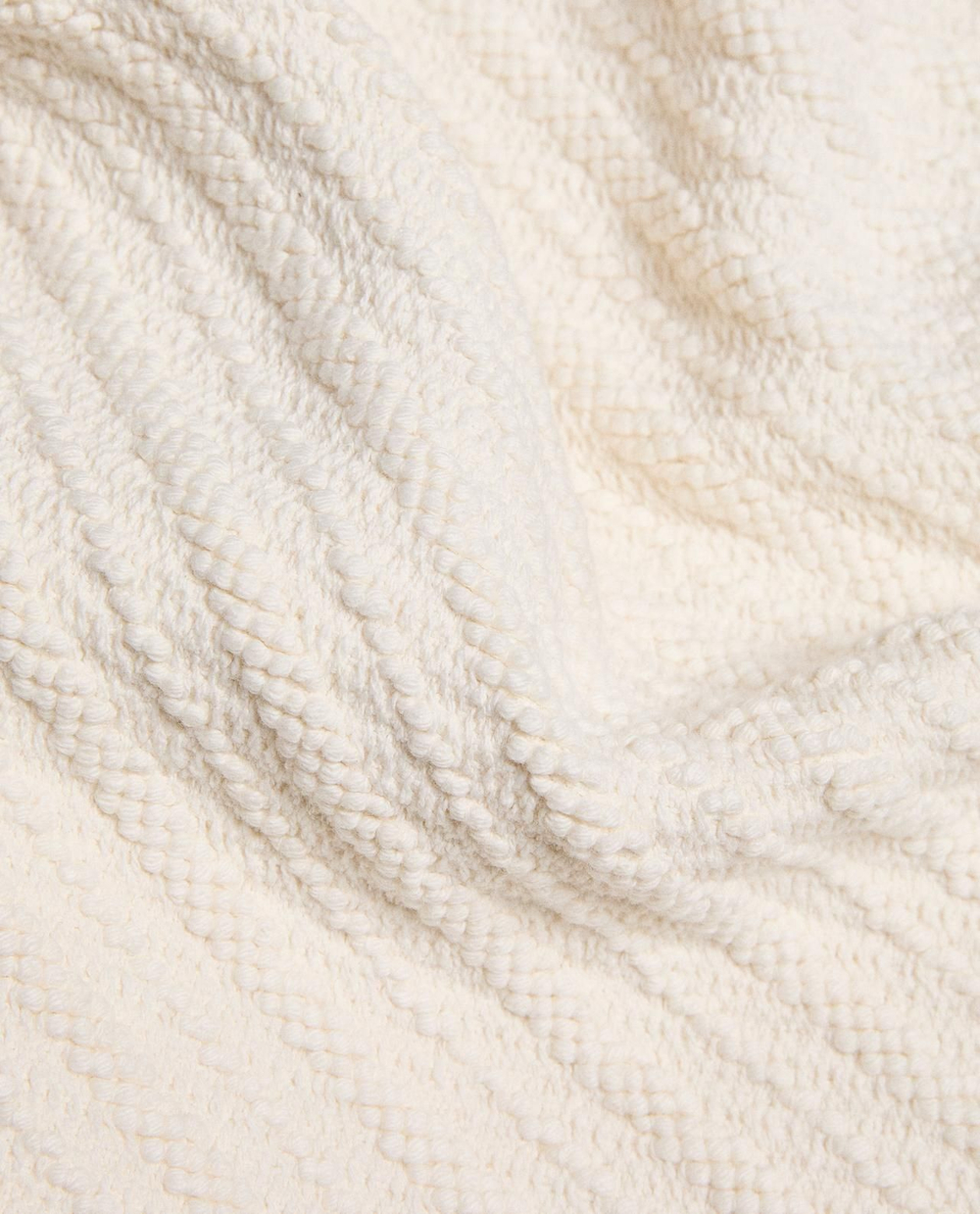 Zara Home - Коврик для ванной в диагональную полоску, бежевый, 60x90 см