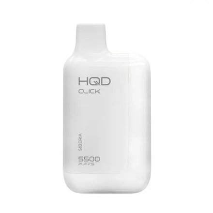 Набор HQD Click 5500 с картриджем Сибирь 5500 затяжек 20мг (2%)