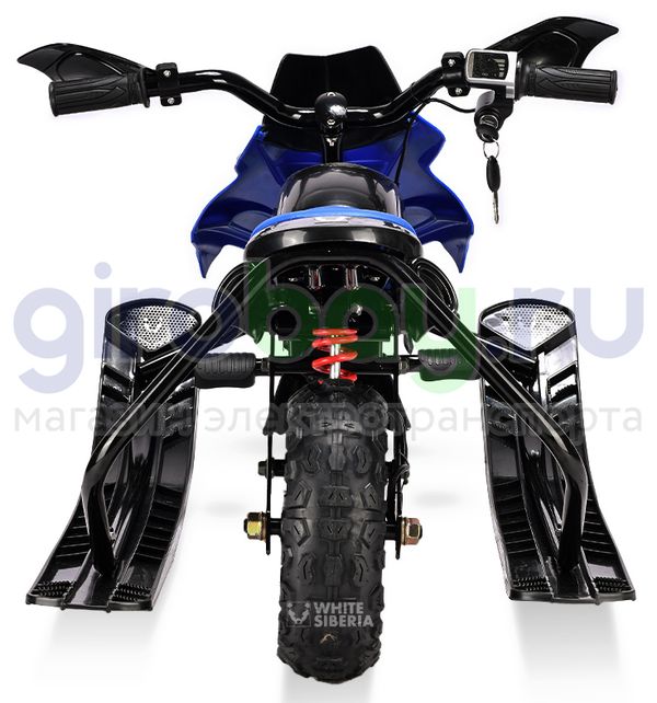 Детский электроснегокат White Siberia BELEK 800W - Синий