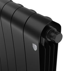 Радиатор биметаллический Royal Thermo Infinity 500 Noir Sable VR80 - 10 секц.