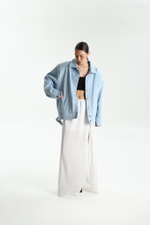 Джинсовая куртка IF SUMMER NOT Light Blue