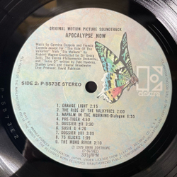 Винтажная виниловая пластинка LP Апокалипсис Сегодня Carmine Coppola and Francis Coppola Apocalypse Now (Япония 1979) (No Obi)