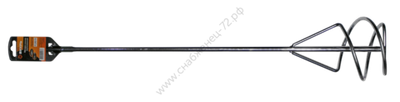 Насадка - миксер оцинкованная 600х100 мм SDS+ Вихрь