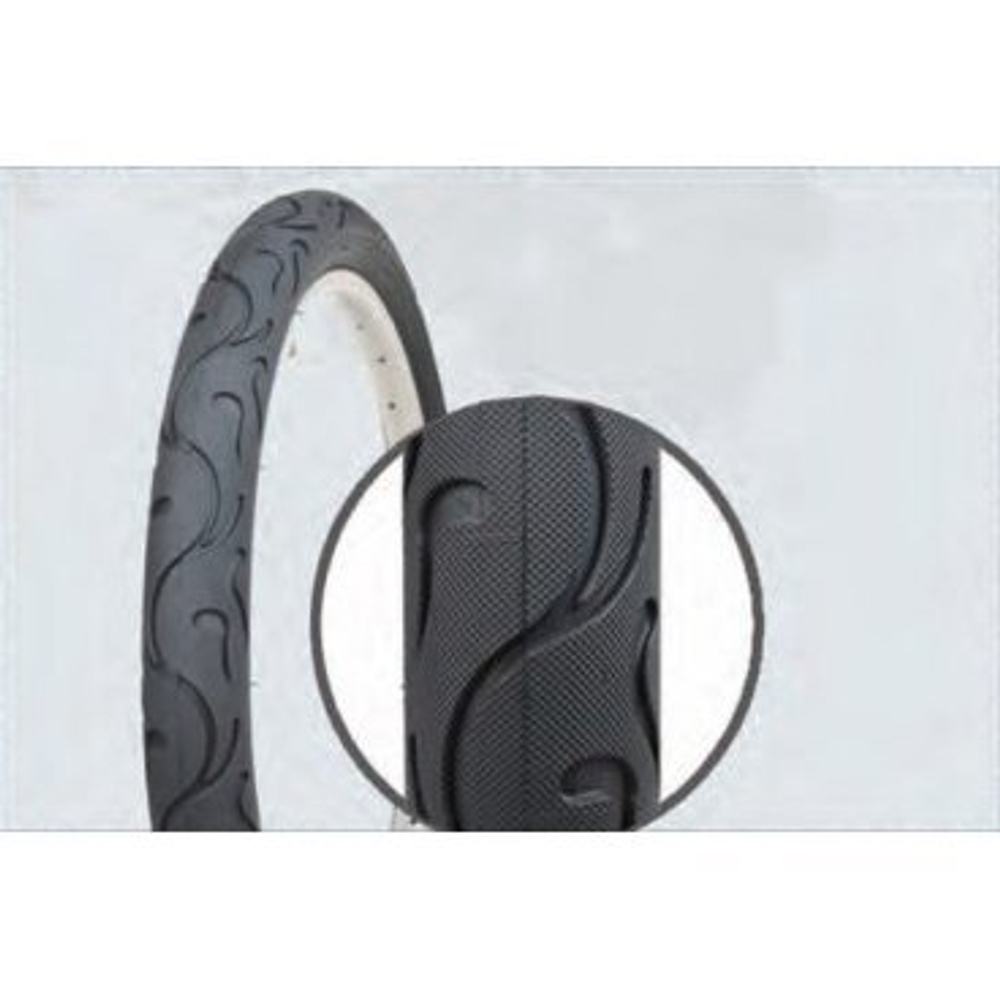 Покрышка велосипедная 24х2.125 черная PQ 807 24*2.125 black