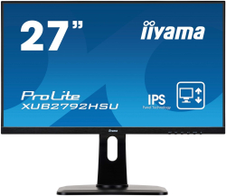 Монитор Iiyama 27;; ProLite XUB2792HSU-W1 белый 1920x1080 IPS LED 75Гц 4ms VGA HDMI DisplayPort USB
