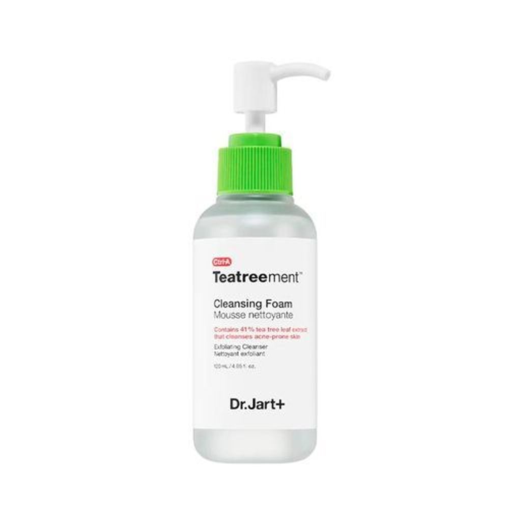 Очищающая пенка c экстрактом чайного дерева для проблемной кожи DR.JART Teatreement Cleansing Foam 1