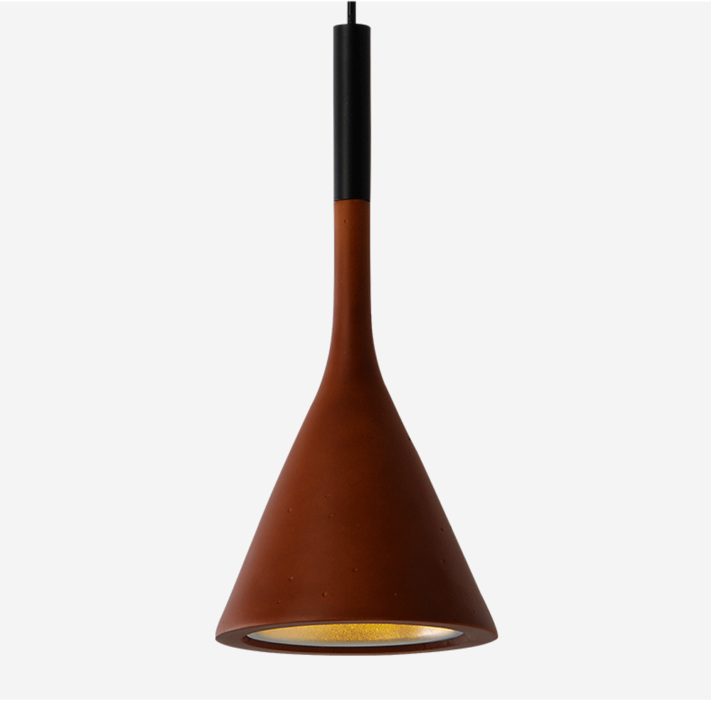 Pendant design lamp  Aplomb by Foscarini (Brown)