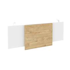 Onix Direct Царга стола руководителя O.M-CSR-3 Белый Бриллиант/Тиквуд Светлый/Металл Белый 1140*450*