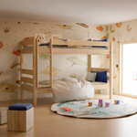 Кровать двухъярусная, 90х200х145, Дана, для детей, деревянная, лак, Dipriz