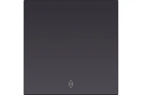 Выключатель проходной 1-клавишный независимый 10А черный Альтаир SBE-i11b-10-SW12-0