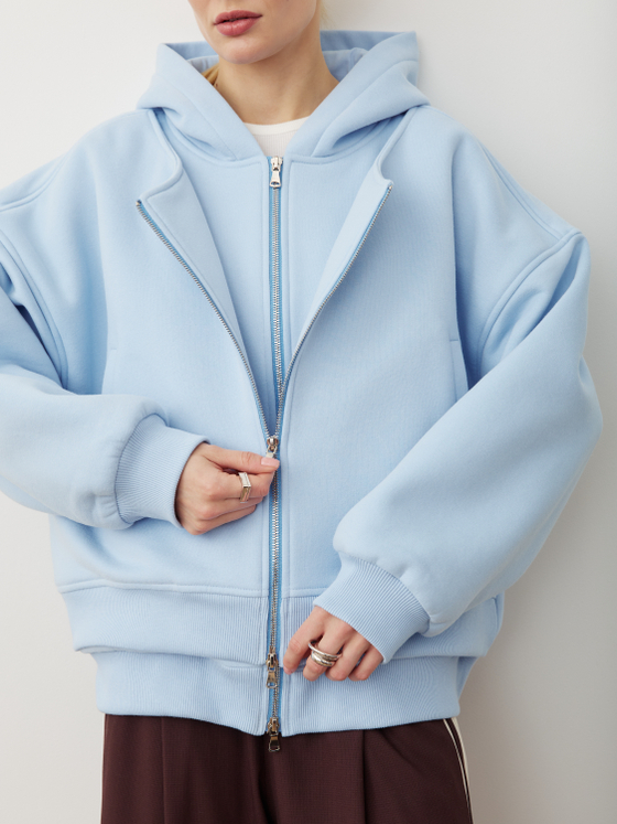 БОМБЕР-ОЛИМПИЙКА СВЕТЛО-ГОЛУБОЙ