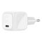 Сетевое зарядное устройство Belkin Compact USB-C Wall Charger 30 Вт (WCA008kqWH) White