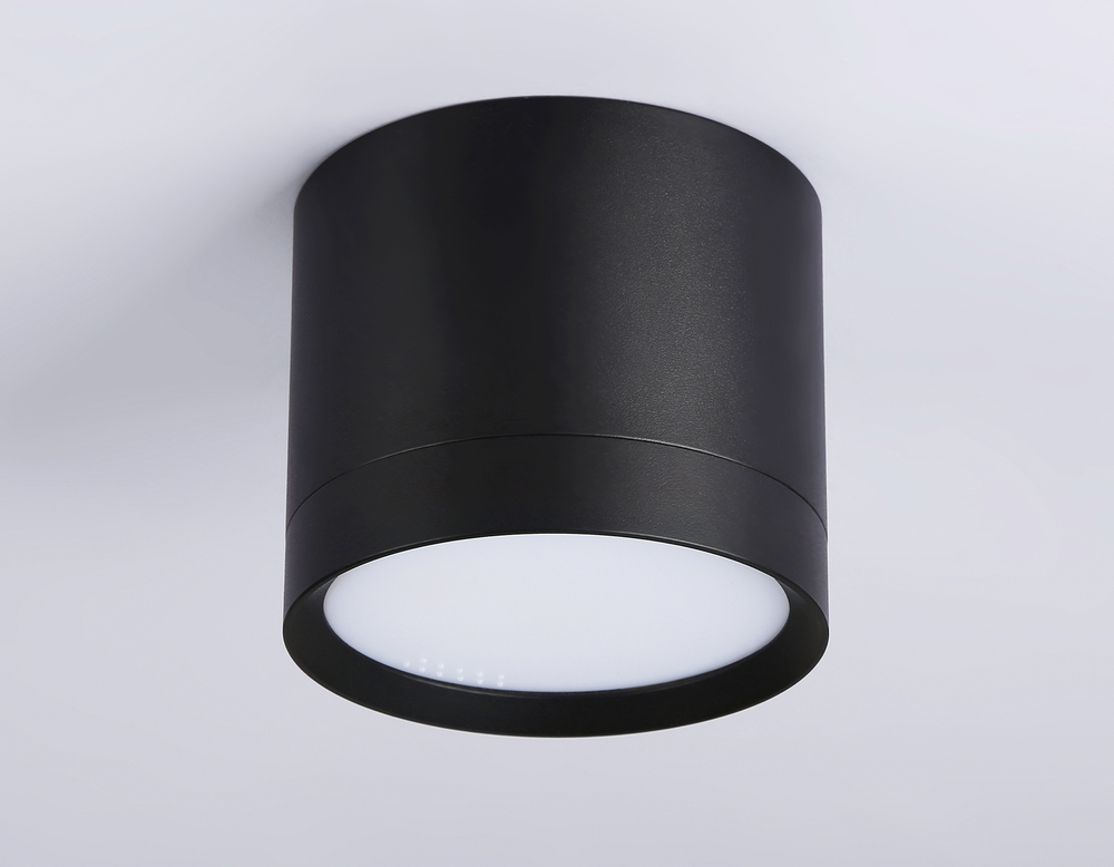 Накладной точечный светильник GX53 TN5351 BK черный GX53 D82*70