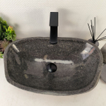 Раковина из речного камня RS-65095 56*35*15 0862