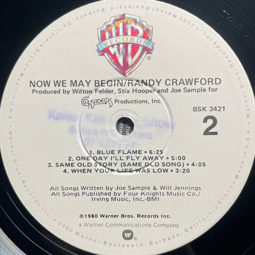 Randy Crawford ‎– Now We May Begin (США 1980г.)
