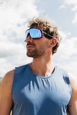 Спортивные очки GOG Kari / Matt Black / Polarized Reflex White-Blue