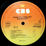 Boz Scaggs / Down Two Then Left (LP)