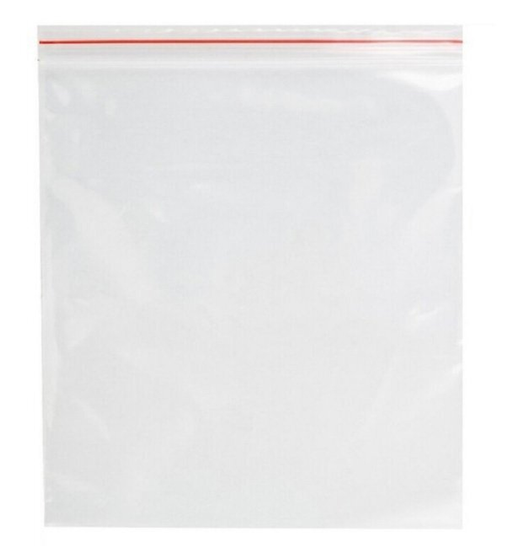 Пакет ПВД с замком Zip-Lock, 200х350 мм, 100 штук