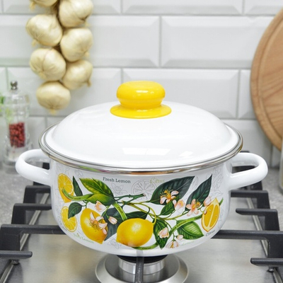 Кастрюля 2л "Лимоны в цвету", 1RB181M