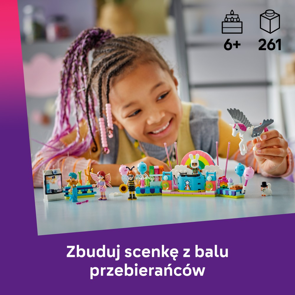 Конструктор LEGO Friends 42661 Бал-маскарад с единорогом и феей — фото 14