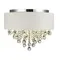 SL1350.502.06 Светильник потолочный ST-Luce Хром/Белый, Золотистый, Прозрачный E14 6*40W LACCHIA