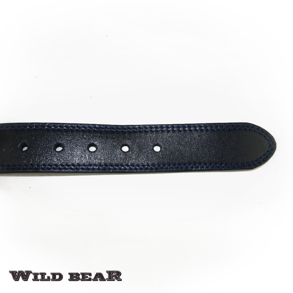 Ремень WILD BEAR RM-024f Dark-blue Premium