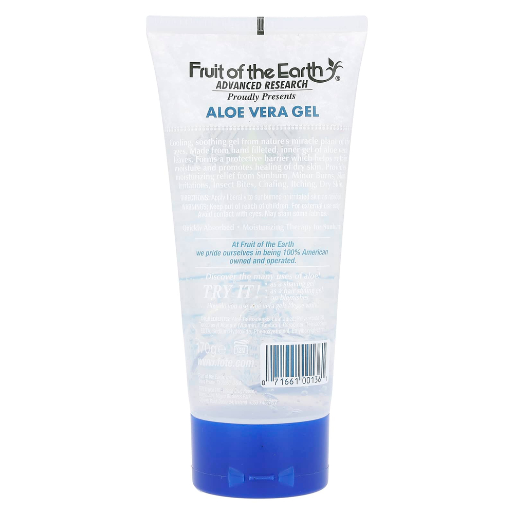 Fruit of the Earth, Гель алоэ вера, 170 г (6 унций)