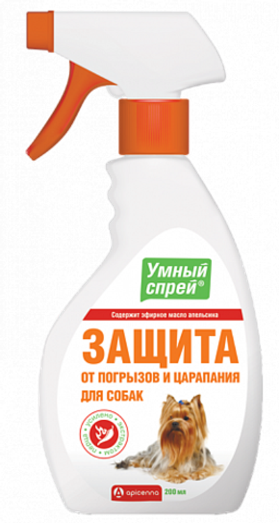 Спрей Умный Защита от погрызов д/собак 250мл