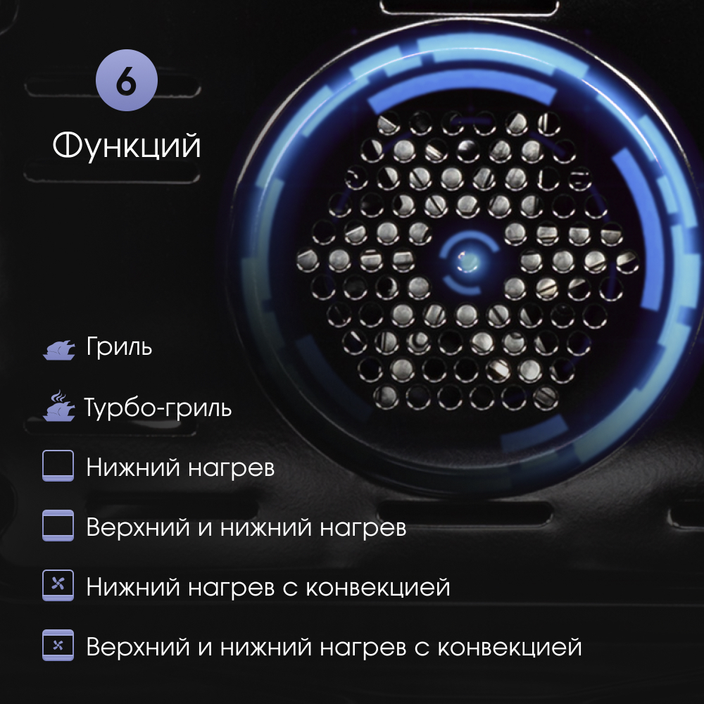 Электрический духовой шкаф Zigmund & Shtain E 145 B