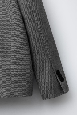 ZARA КОСТЮМНЫЙ БЛЕЙЗЕР COMFORT, МЯГКИЙ СЕРЫЙ