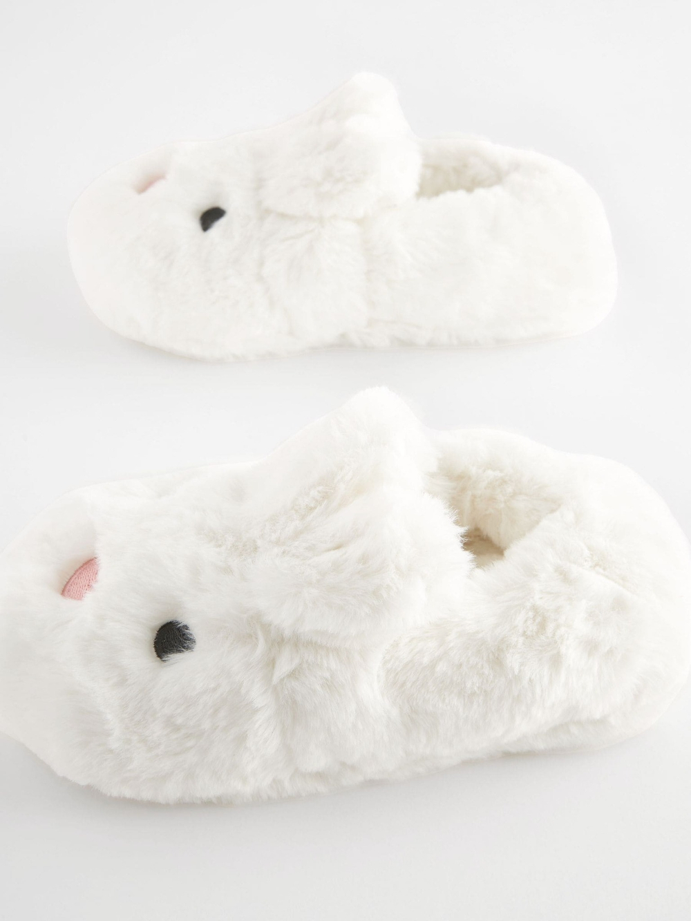 Тапочки домашние для девочки Next Q91-824, Белый