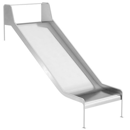 Горка из нержавеющей стали, прямая, высота 2 000 мм