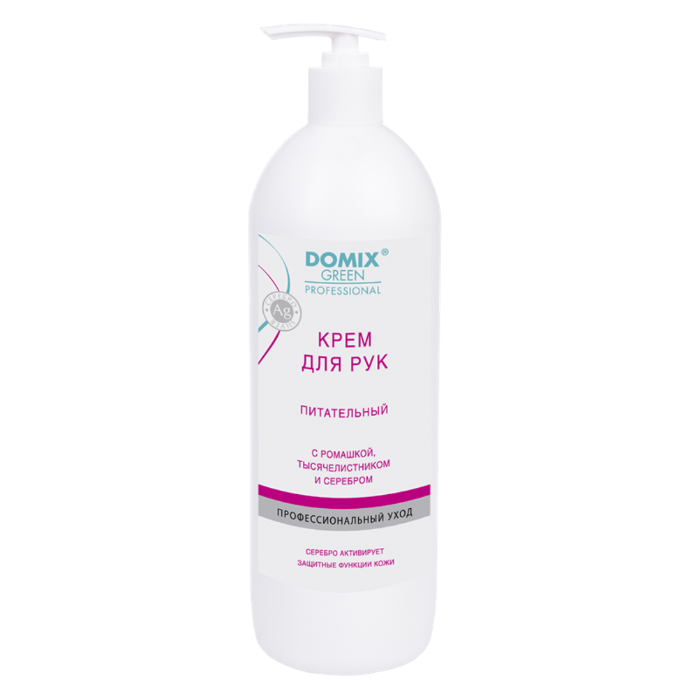 DGP Крем д/рук питат.с ромашкой, тысячелистн. и коллоид. серебром 1л