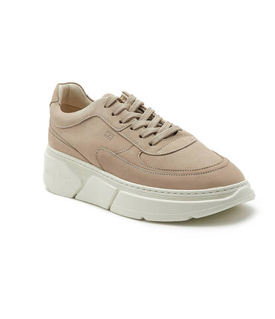 кожаные кроссовки Tommy Hilfiger - бежевый(FW0FW06597)