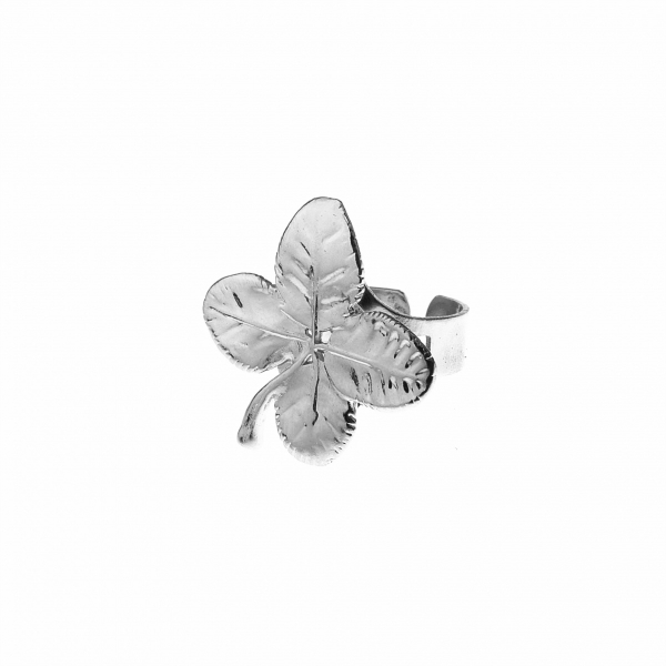 Кольцо с листьями Ester Bijoux Четырёхлистник LF13R- S BW