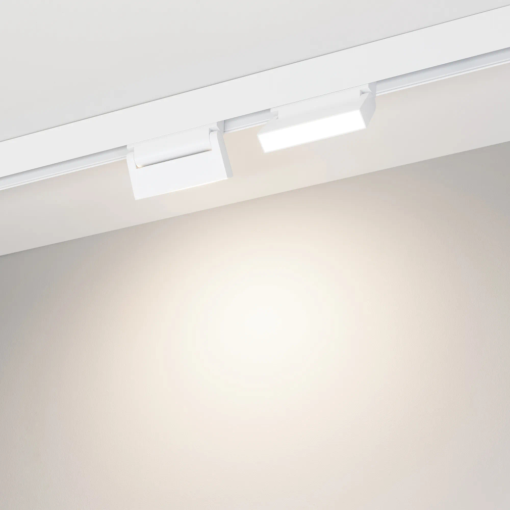 Светильник MAG-ORIENT-FLAT-FOLD-S195-6W Day4000 (WH, 80 deg, 48V) (Arlight, IP20 Металл, 5 лет) 035852(1)