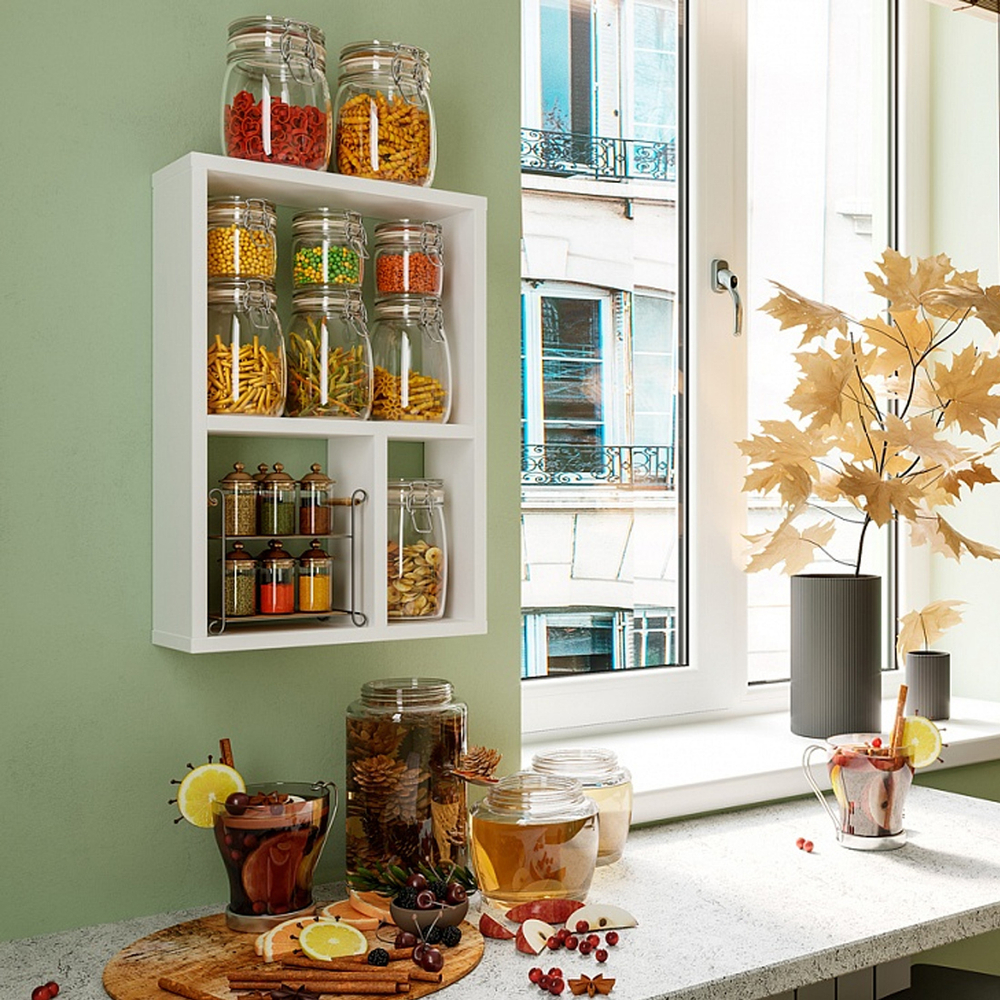 Полка Ион-6 белый