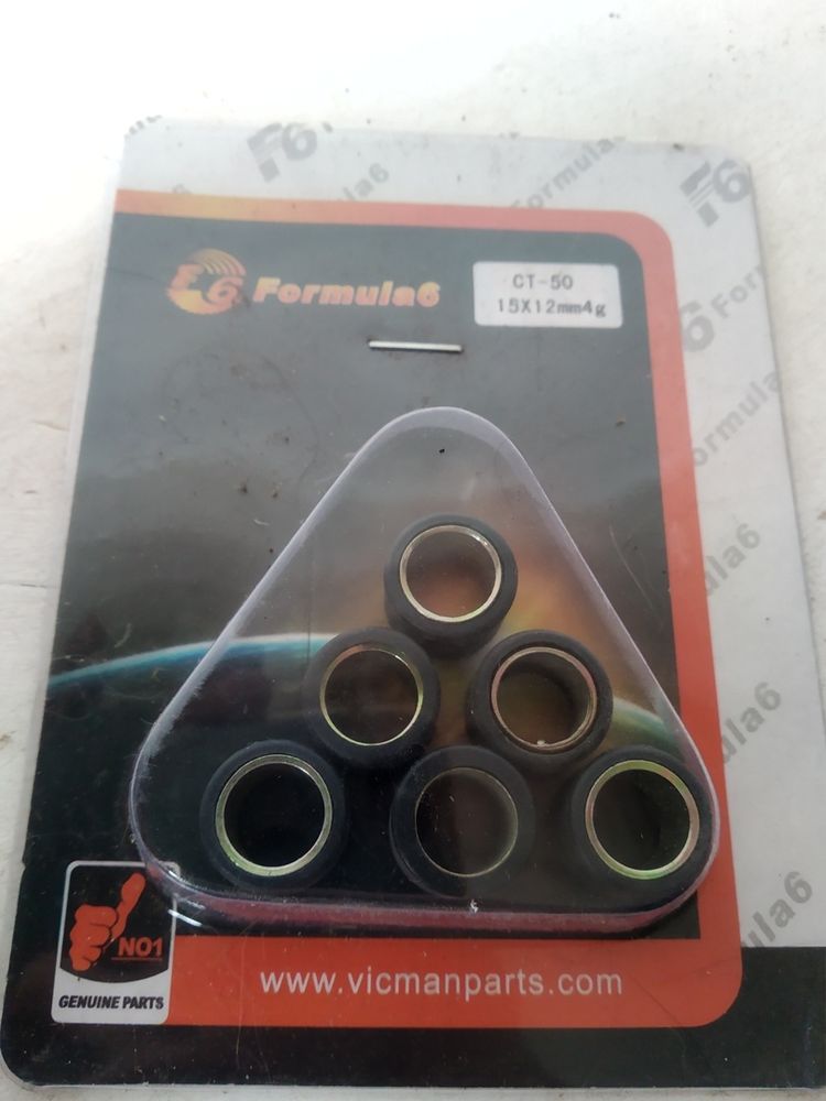 Ролики грузики вариатора ямаха джог / Стелс тактик 50 stels tactik 1e40qmb ( 10 гр.)