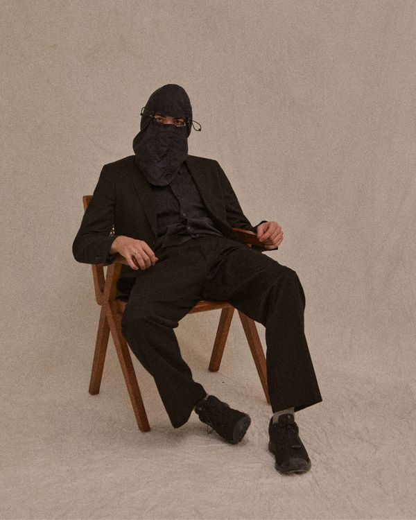 Балаклава Fuzzz Quilted Navy - фото 7