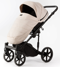 Детская коляска Adamex Locco Light 2 в 1 LL-TK20 TIP (СВЕТЛО-БЕЖЕВЫЙ)