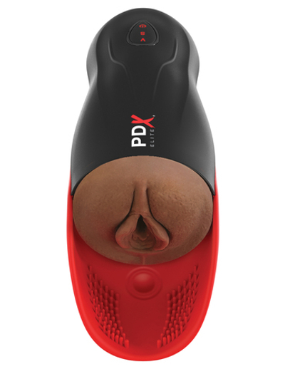 Мастурбатор в колбе с вибрацией Fuck-O-Matic вагина мулатка RD54329PD