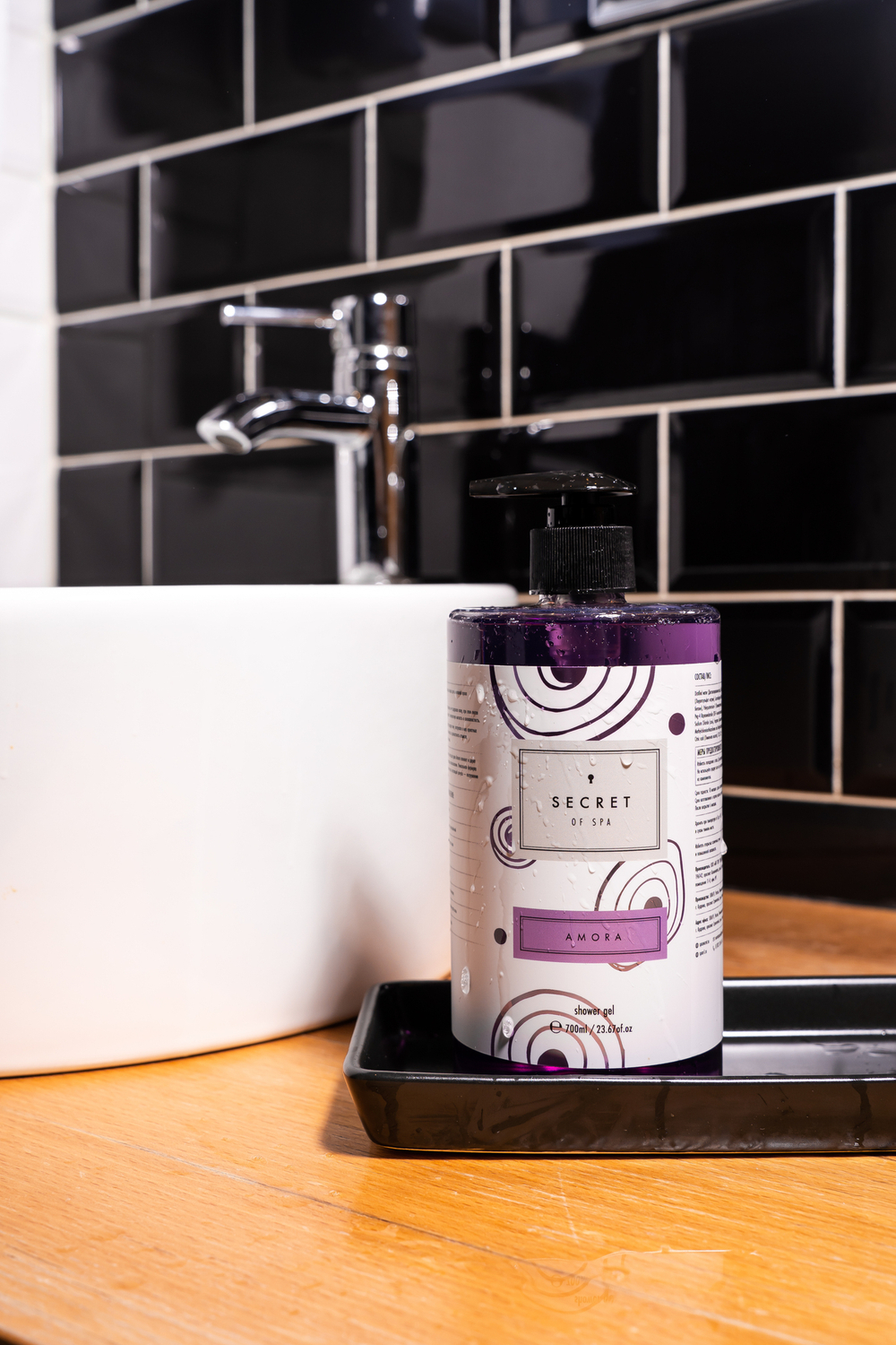 Гель для душа «Ежевика и мимоза» (Amora) SECRET OF SPA