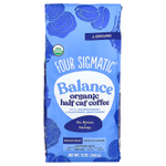 Four Sigmatic, Balance, органический кофе наполовину с адаптогенами ашваганды и элеутерококка, молотый, средней обжарки, 340 г (12 унций)