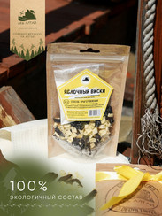 Набор настойки "Яблочный Виски" в крафт пакете