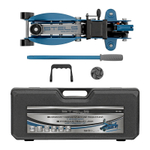 Домкрат гидравлический подкатной с фиксатором, 2.5 т, Safety Pin, 140-385 мм, в кейсе Stels