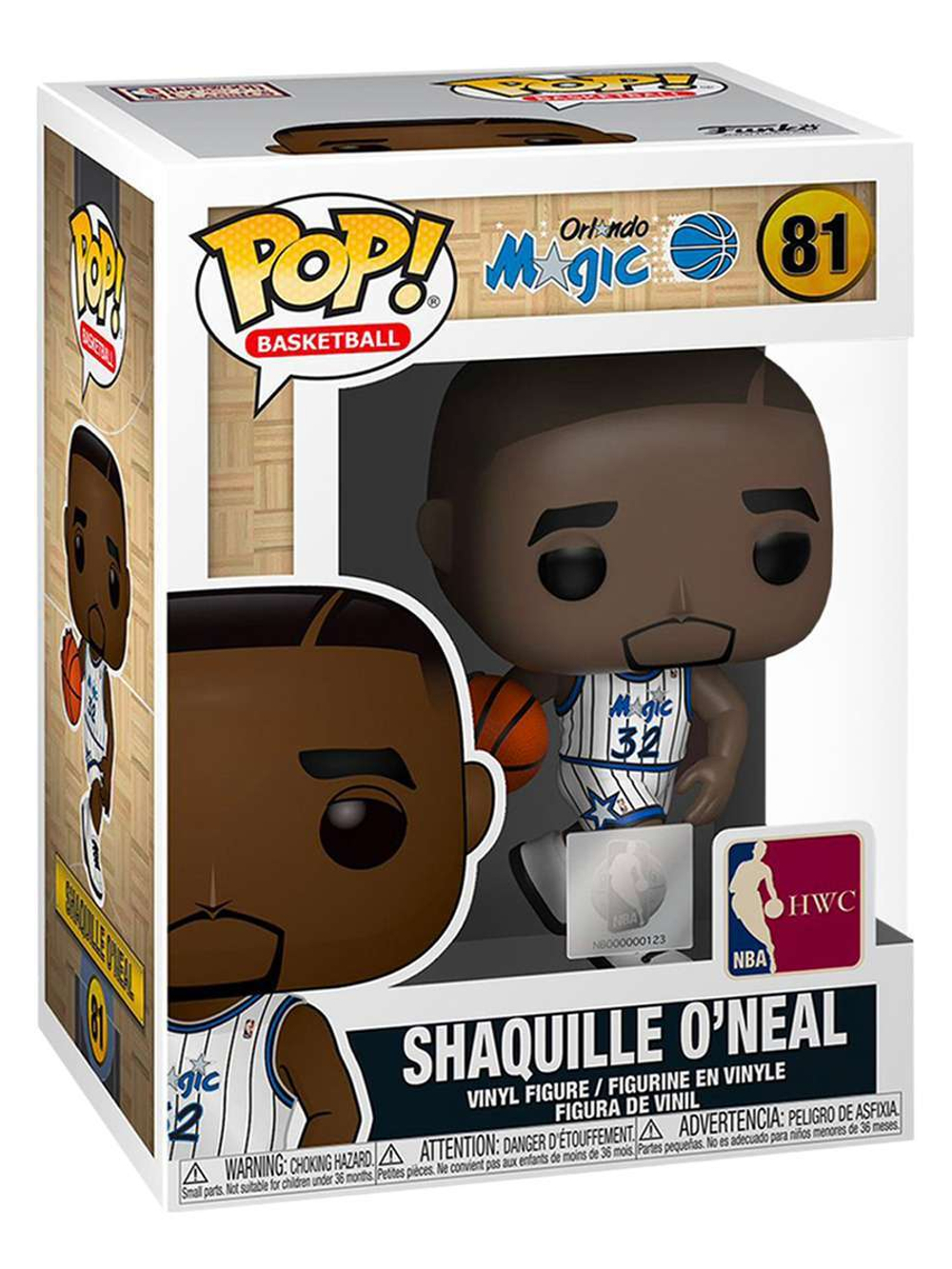 Фигурка Funko POP! NBA Legends Shaquille O'Neal (Magic home) (81) 49304