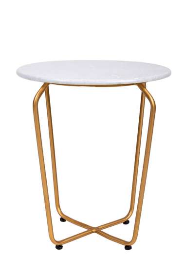 Кофейный столик Marble белый
