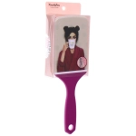 Расческа массажная прямоугольная форма «КОЛЛЕКЦИЯ ИМАНИ - КЛАРА», микс 4 дизайна, 24*7,5см (PVC упаковка)